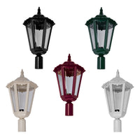GT-166 Chester Post Top Light Large in Beige/Black/Burgundy/Green/White