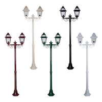 GT-277 Avignon Post Light 2Lt in Beige/Black/Burgundy/Green/White 15230_15231_15232_15233_15235