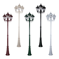 GT-432 Turin Post Light 3Lt in Beige/Black/Burgundy/Green/White 15470_15471_15472_15473_15475