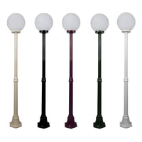 GT-556 Single Sphere on 1600mm Post Light in Beige/Black/Burgundy/Green/White 15596_15597_15598_15599_15600