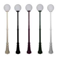 GT-558 Siena Tall Post Light in Beige/Black/Burgundy/Green/White 15608_15609_15610_15611_15613