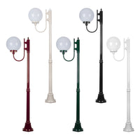 GT-613 Single Head Post Light 1940mm in Beige/Black/Burgundy/Green/White 15704_15705_15706_15707_15709