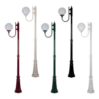 GT-618 Lisbon Post Light 2.29m 250mm Sphere in Beige/Black/Burgundy/Green/White 15722_15723_15724_15725_15727