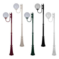 GT-619 Lisbon Post Light 2.29m 300mm Sphere in Beige/Black/Burgundy/Green/White 15728_15729_15730_15731_15733