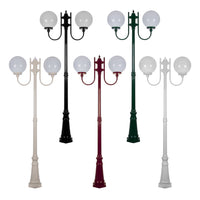 GT-621 Lisbon Post Light 2Lt 2.29m in Beige/Black/Burgundy/Green/White