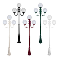 GT-623 Lisbon Post Light 3Lt 2.54m in Beige/Black/Burgundy/Green/White