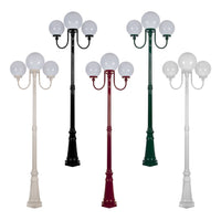 GT-624 Lisbon Post Light 3Lt 2.29m in Beige/Black/Burgundy/Green/White