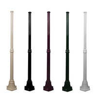 GTA-221 1.57M Fancy Post and Base in Beige/Black/Burgundy/Green/White 16045_16046_16047_16048_16050