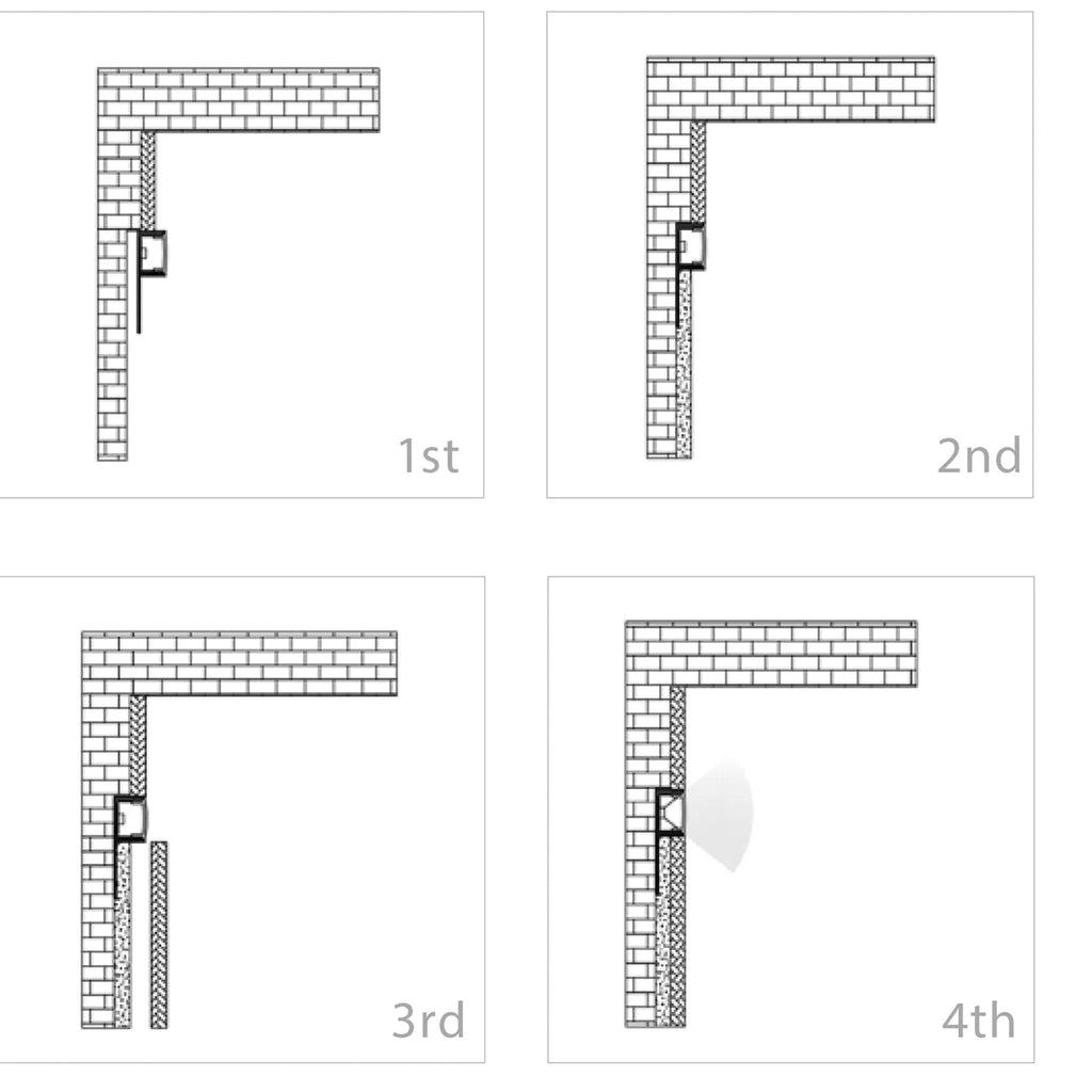 Havit Commercial HCP4913611 36mm x 11mm Gyprock Aluminium Profile