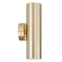 Tivah Solid Brass TRI Colour Up and Down Wall Pillar Light Havit Lighting - HV1055T-HV1057T