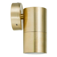 Tivah Solid Brass TRI Colour Fixed Down Wall Pillar Light Havit Lighting - HV1155T-HV1157T