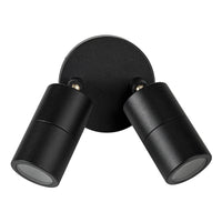 Tivah Mini Double Adjustable LED Wall Light in Black Havit Lighting - HV1327MR11NW