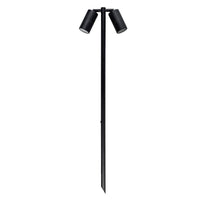 Matt Black Double Adjustable LED Spike Light Havit Lighting - HV1425T