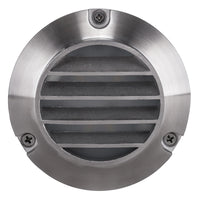 Pinta CCT LED Step Light Louvered 12v in 316 Stainless Steel Havit Lighting - HV2905T-12V