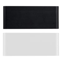 Lisse Fixed Up/Down LED Wall Light in Black or White (12v/24v) Havit Lighting - HV3653T