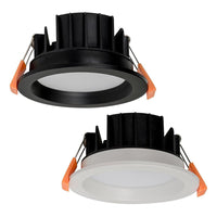 90mm Polly LED Downlight 8w Black, White CCT HV5522T Havit Lighting