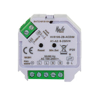 Zigbee Trailing Edge Dimmer in White Havit Lighting - HV9105-ZB-ACDIM