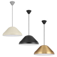 Hanami 44 Pendant Light Large in Beige, Black, Brass, Green, Nickel or Orange HANAMI-PE44