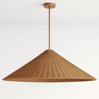 Hikari Rattan Pendant Light in Large