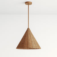 Hikari Rattan Pendant Light in Small