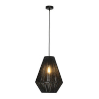 Hobart Pendant Light in Black MPLS024BLK