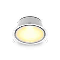 Infraglow 1000w Radiant Infrared Bathroom Heater Round in White
