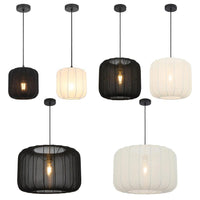Jonsel Pendant Light Small, Medium, Large in Black or White