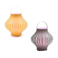 Gabriella Outdoor LED Retractable Lantern - Grey or Yellow, 360mm High, PL0103