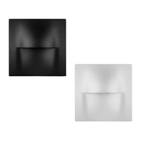 Lisca Square Outdoor LED Wall Light CCT 3w Black, White Havit Lighting - HV3228T