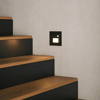 Mali 2 LED Step Light with Sensor CCT in Black and White