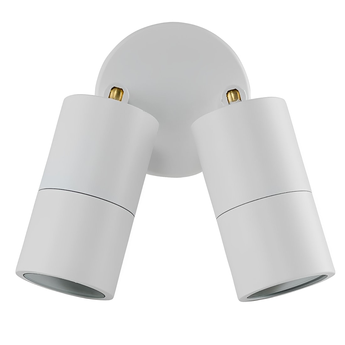 Matt White Double Adjustable Spotlight Tivah Havit Lighting - HV1335T-HV1337T-HV1337GU10T-The Lighting Outlet-product-view
