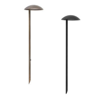 Mestolo LED Spike Light in Aged Brass or Matt Black