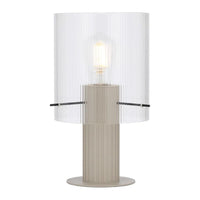 Mika Table Lamp Grey MIKA TL-GY Telbix Lighting