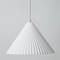 Molten Pendant Light in Gypsum White