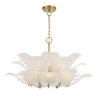 Monte Pendant Light 12Lt in Brass