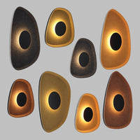 Moro Indoor LED Wall Light 5w in Black, Brown, Green, Orange
