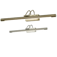 Muse LED Picture Light 3CCT Small/Large in Antique Brass or Satin Chrome