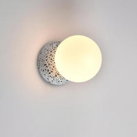Noir Indoor LED Wall Light in White
