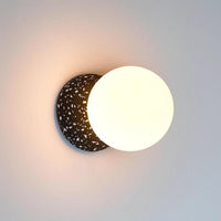 Noir Indoor LED Wall Light in Black