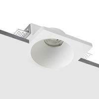 Nura Complete Trimless Plaster Downlight Matt White