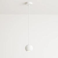 Orbita Gypsum Pendant Light in White
