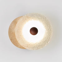 Orris Travertine Stone Wall Sconce