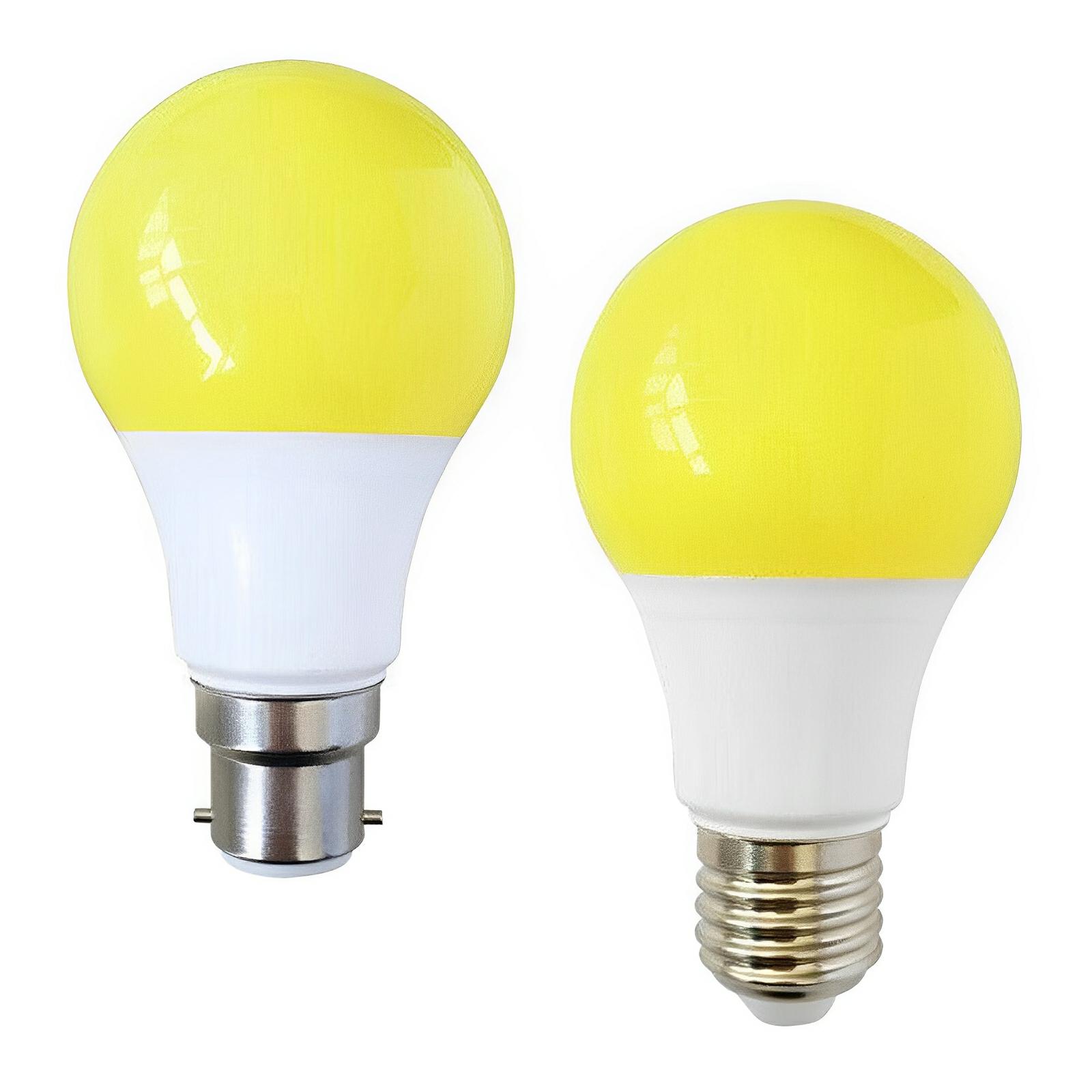 7w LED B22, E27 A60 Globes Warm White 1500k PBUG003, BUG004