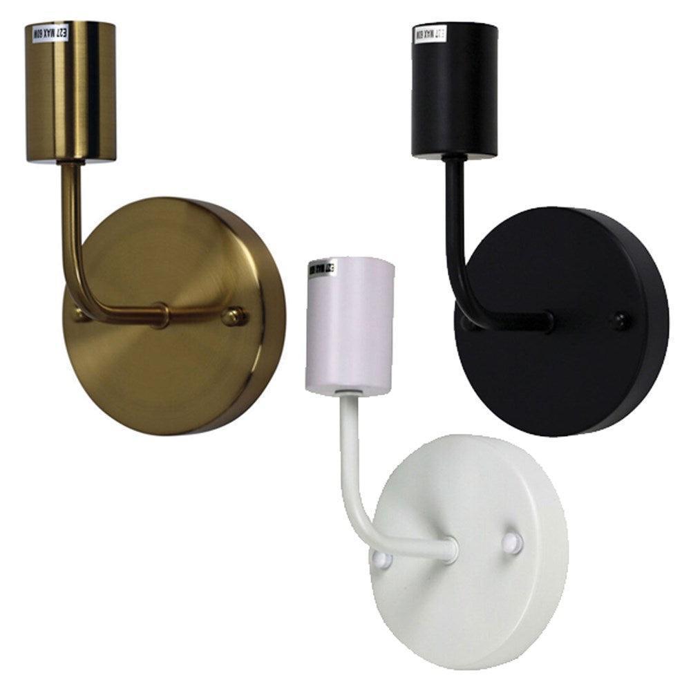 Pip Indoor Wall Light in Brushed Brass, Black or White-OL69288WH-The Lighting Outlet-product-view