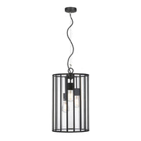 Pratt Pendant Light 3Lt in Black