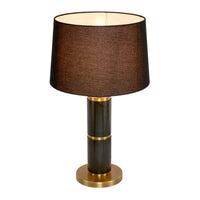 Ralph Table Lamp Base Only Black ELSA13583 Emac & Lawton Lighting