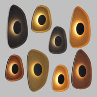 Raxa Indoor LED Wall Light 5w in Black, Brown, Green, Orange