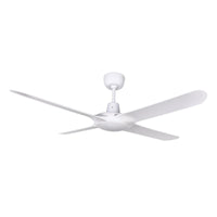 50" Spyda AC Ceiling Fan Black, Titanium, White, Teak, Walnut SPY1254XX Ventair