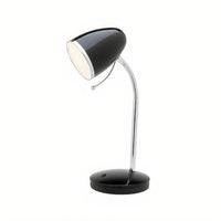 Sara Task Lamp Black A13011BLK-USB Mercator Lighting