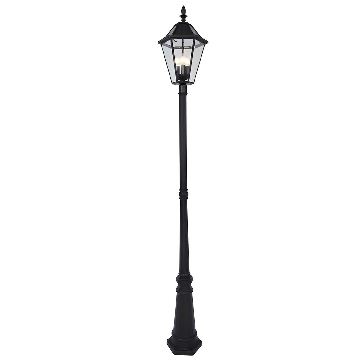 Sentry Solar LED Coach Post Light 6w | The Lighting Outlet